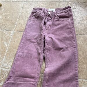 Rolla's size 26 Purple Corduroy Pants